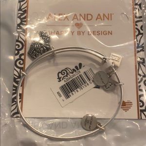 ALEX AND ANI Queens Crown Charm Bracelet NWT